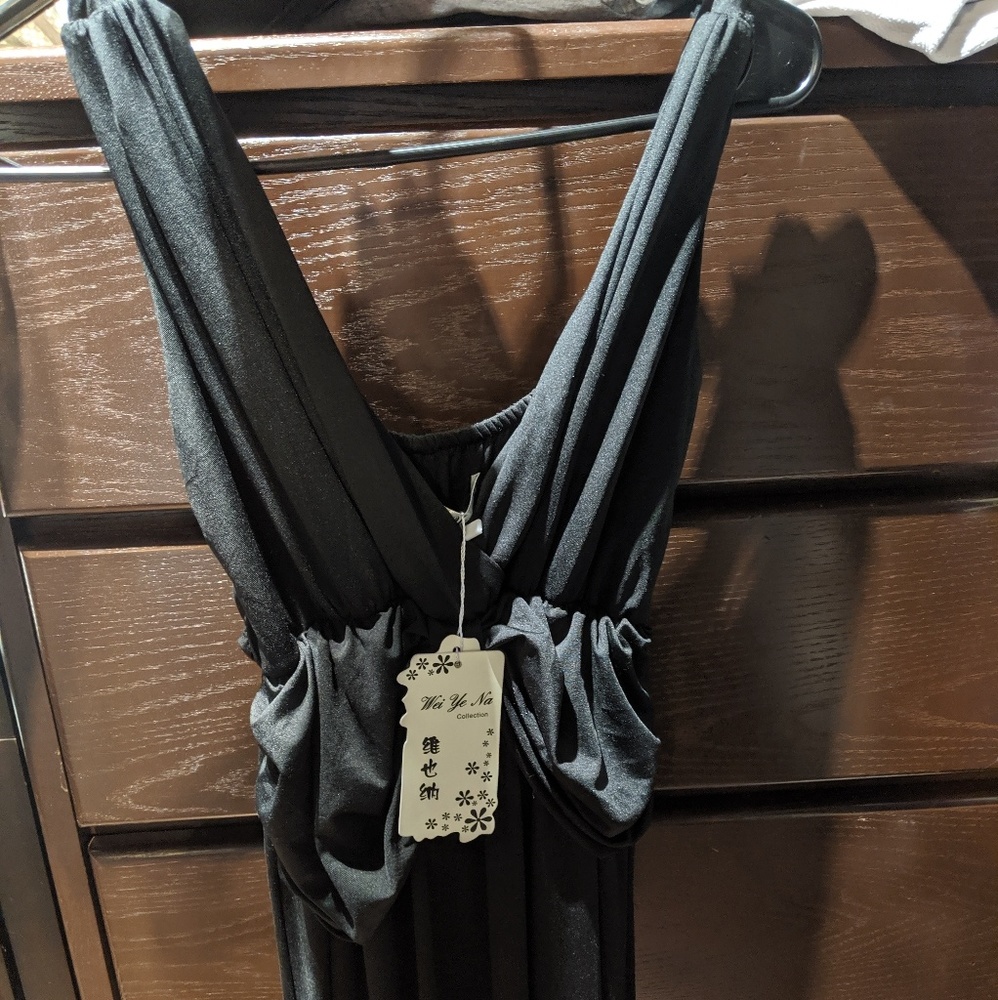 Black long dress